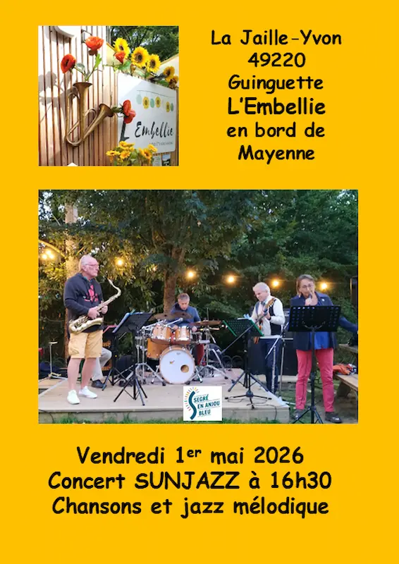 Affiche concert 1er Mai à l embellie